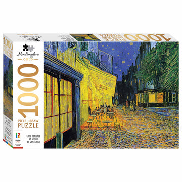 Mindbogglers Gold: Jigsaw Café Terrace by Van Gogh