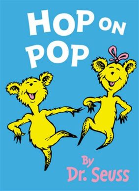 Hop on pop blue back - DR Seuss
