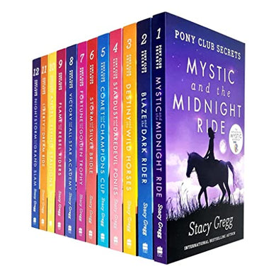 Pony Club Secrets 12 Book Shrinkwrap - Stacy Gregg