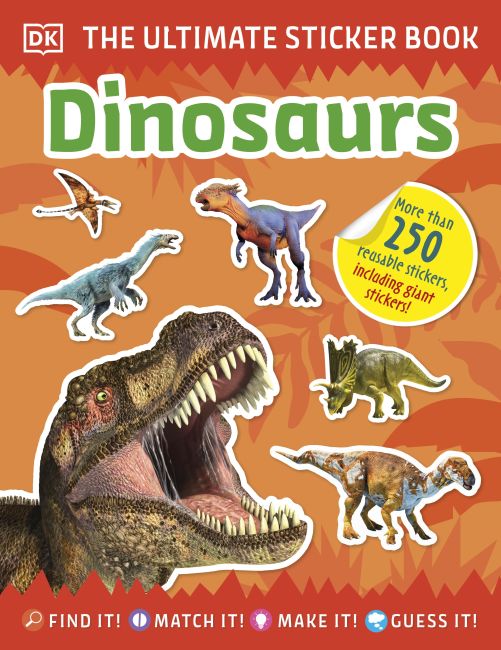 Ultimate Sticker Book: Dinosaurs - DK