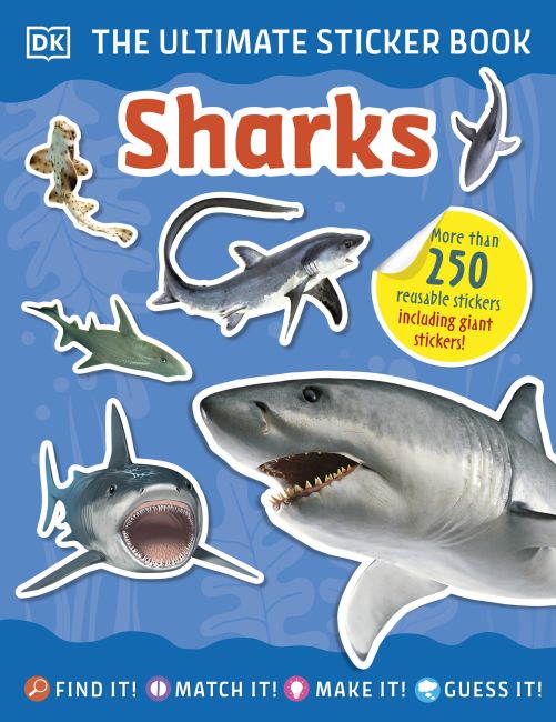 Ultimate Sticker Book: Sharks - DK