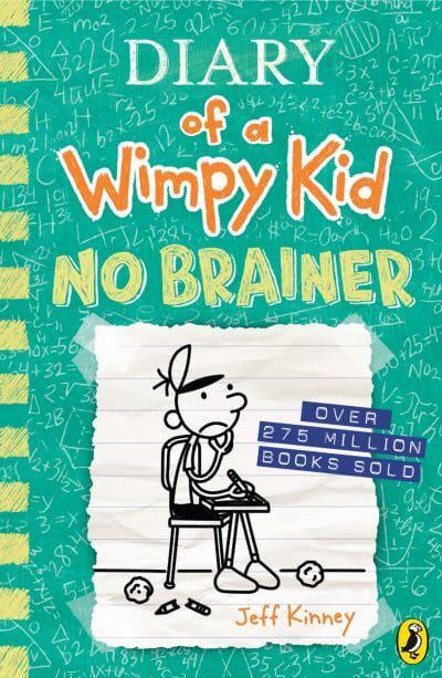 Diary Wimpy Kid 18: No Brainer - Jeff Kinney