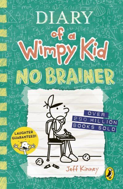Diary Wimpy Kid 18: No Brainer - Jeff Kinney