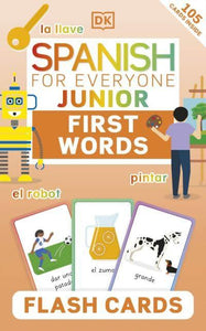 Spanish Evryn Jr: First Words Flash Card - DK