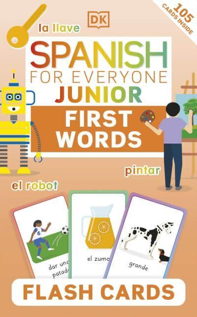 Spanish Evryn Jr: First Words Flash Card - DK