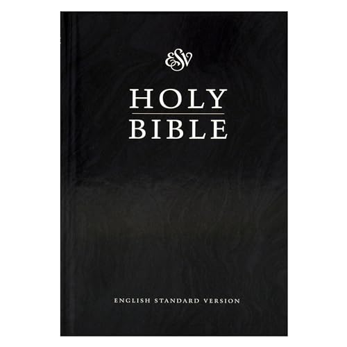 Bible: The Bible ESV Black Marble - BSSA