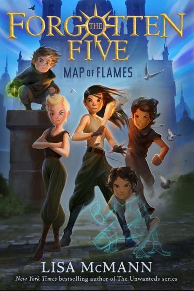 Forgotten Five 01: Map Of Flames - Lisa McMann
