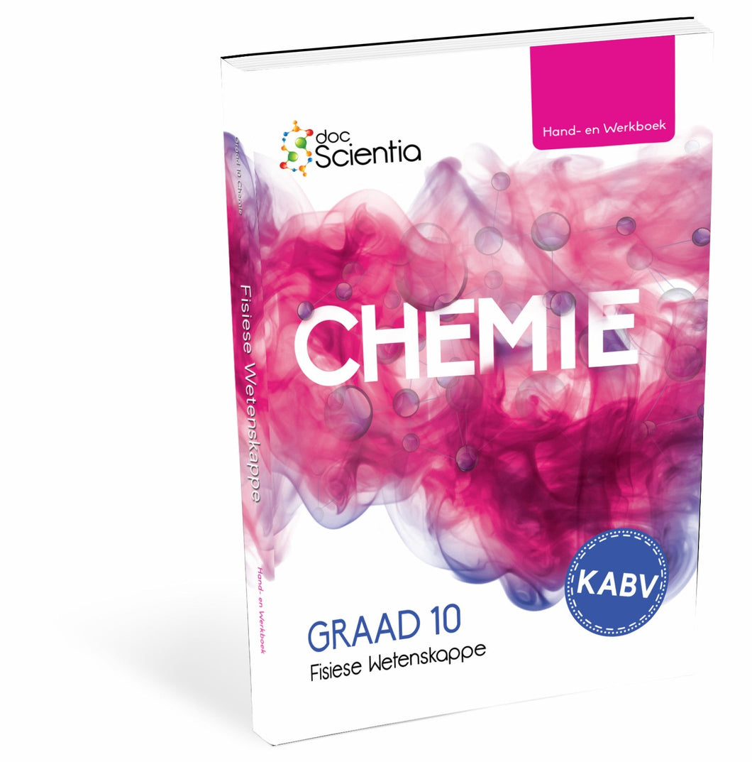 Doc Scientia Chemie Gr 10 Hand & Werkboe - Doc Scientia