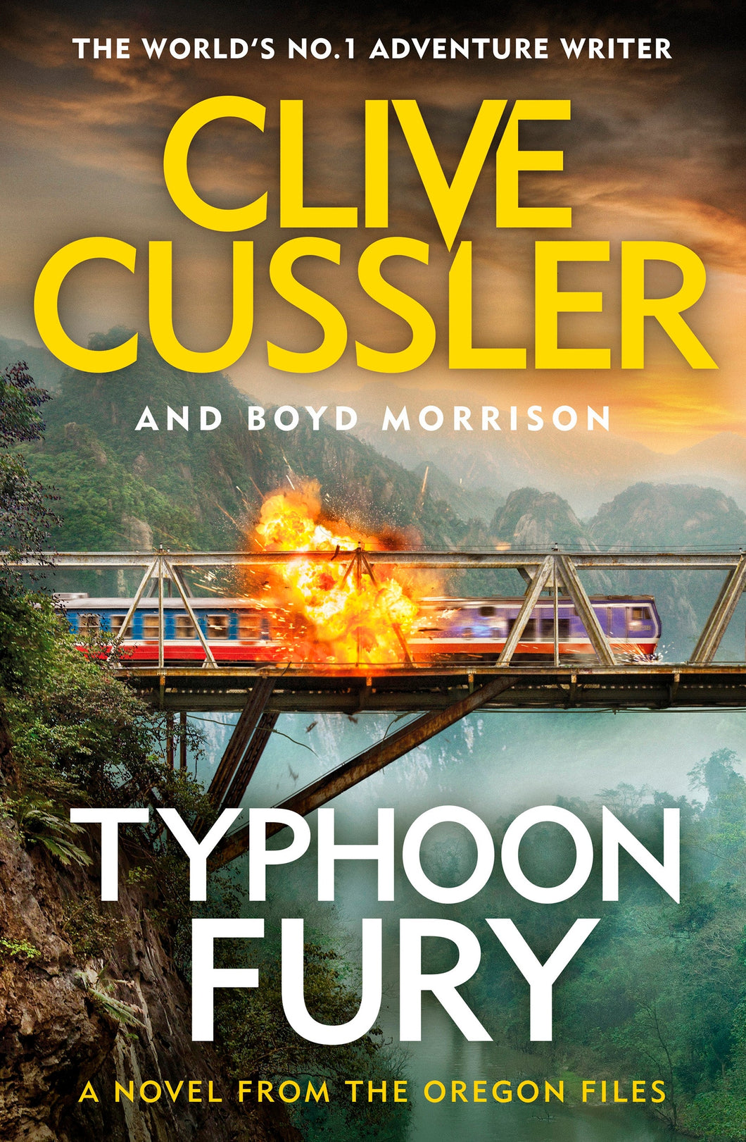 Oregon Files 12: Typhoon Fury - Clive Cussler