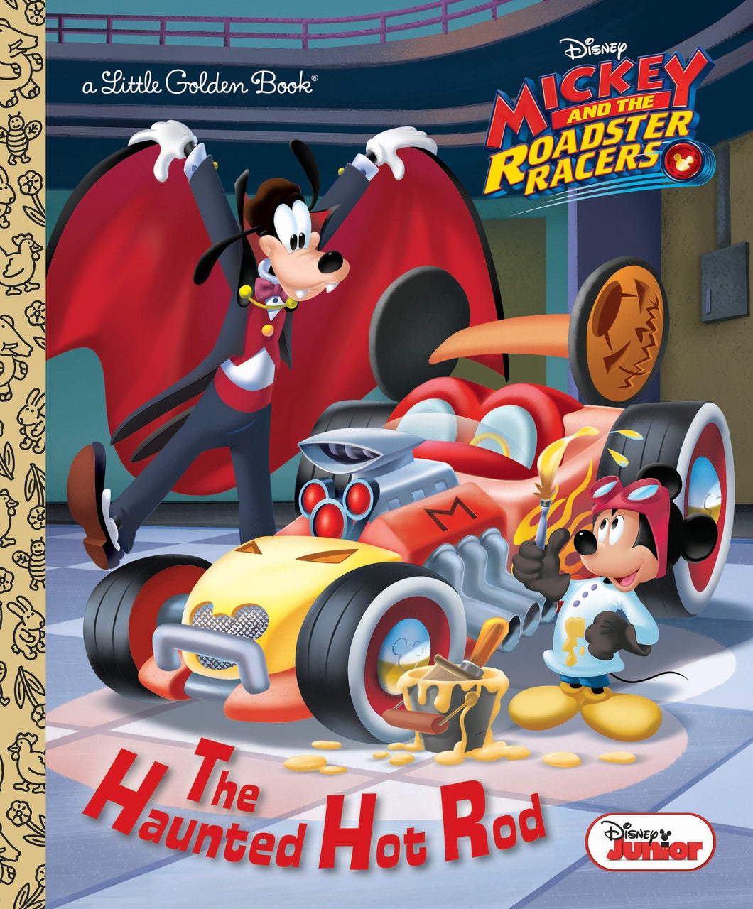 Disney: MRR: Haunted Hot Rod - Little Golden Book