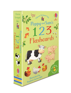 Poppy & Sam's 123 Flashcards - Usborne