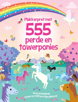 Plakkerpret met 555 perde en towerponies - Imagine That Publishing