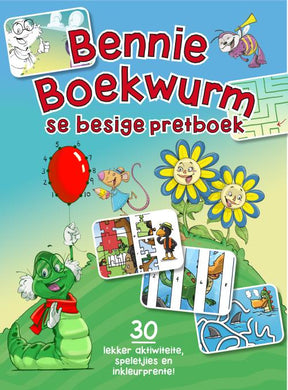 Bennie Boekwurm se Besige Pretboek - Louise Smit