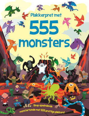 Plakkerpret met 555 monsters - Imagine That Publishing
