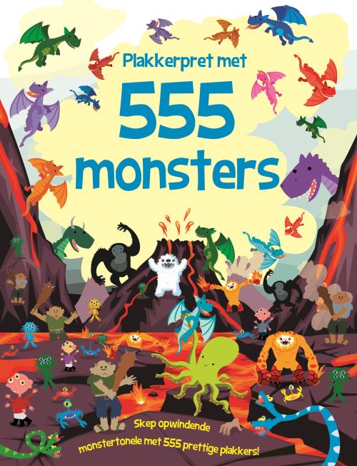 Plakkerpret met 555 monsters - Imagine That Publishing