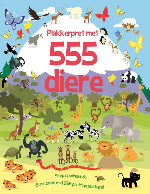 Plakkerpret met 555 diere - Imagine that Publishing