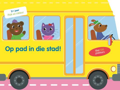 Plak & Inkleur: Op pad in die stad - Ballon Media