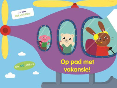 Plak & Inkleur: Op pad met vakansie - Ballon Media