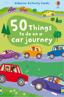 Activity Cards: 50 things to do on a car - Usborne