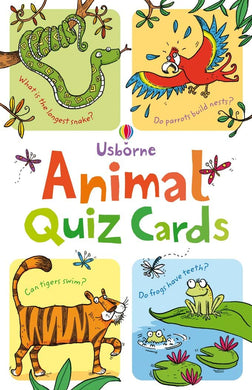 Animal Quiz Cards - Usborne