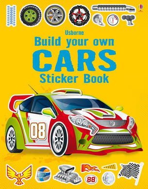 Build your own Cars Sticker Book - Usborne
