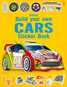 Build your own Cars Sticker Book - Usborne