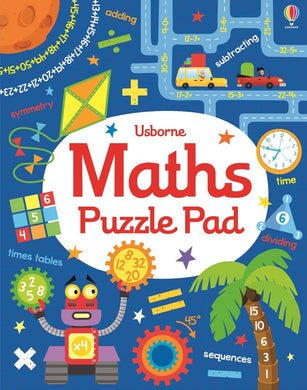 Maths Puzzle Pad - Usborne