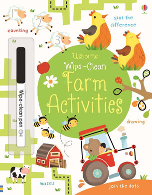 Wipe-Clean Farm Activities - Usborne