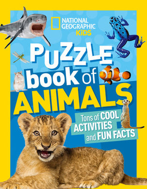 Nat Geo Kids: Puzzle book of animals - National Geographic