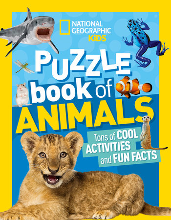 Nat Geo Kids: Puzzle book of animals - National Geographic