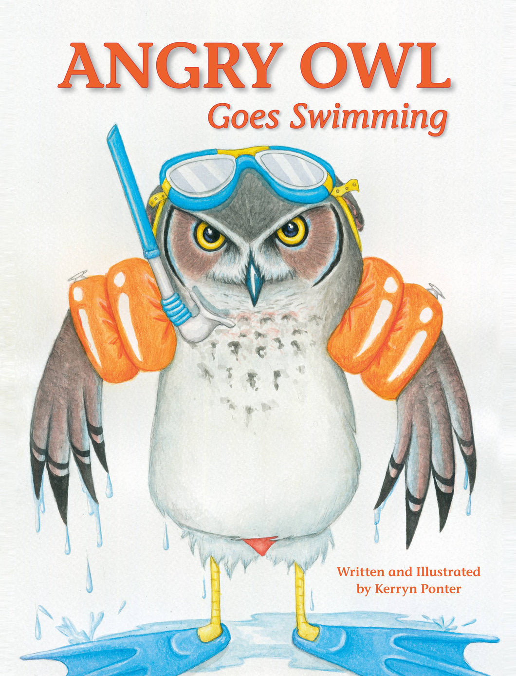 Angry Owl 02: Angry Owl Goes Swimming - Kerryn Ponter