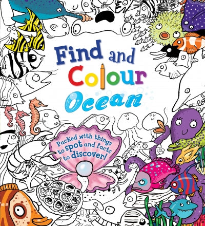 Find and Colour Ocean - Find and Colour