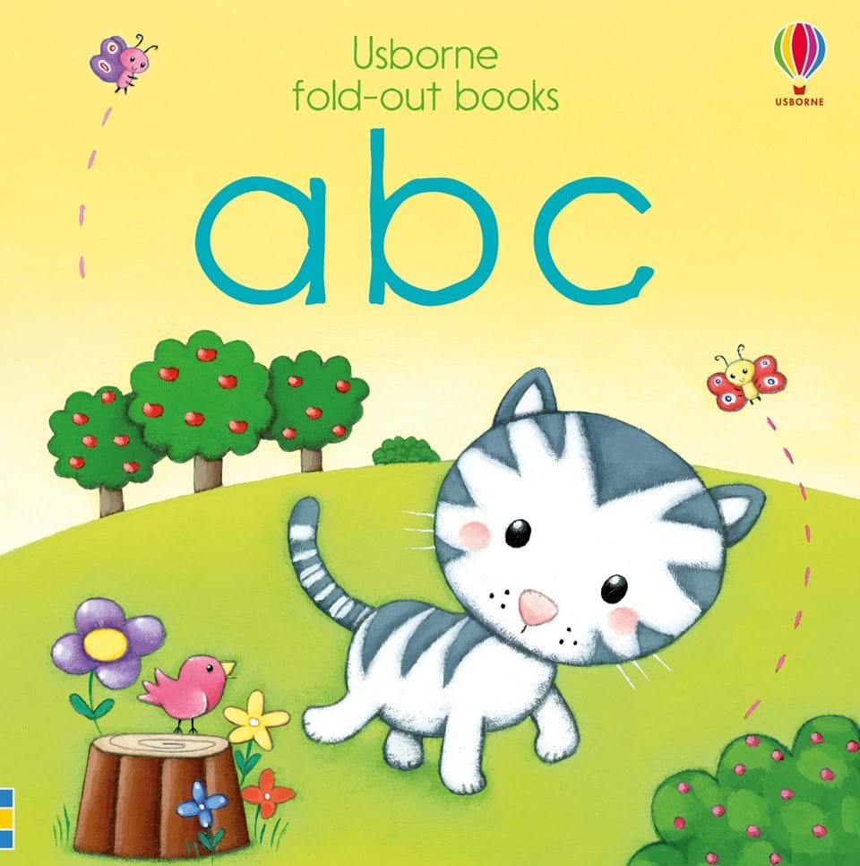 Fold out books: ABC - Usborne