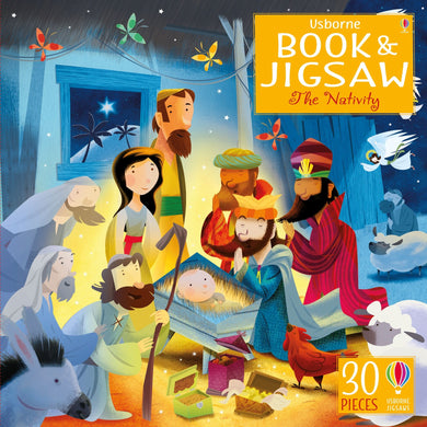 Book & Jigsaws: Nativity - Usborne