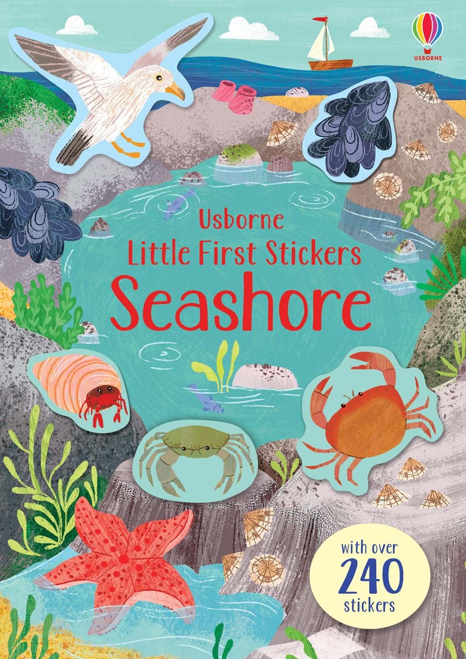 Little First Stickers: Seashore - Usborne