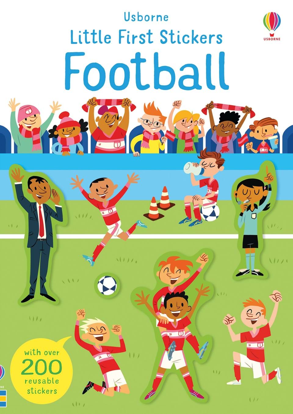 Little First Stickers: Football - Usborne