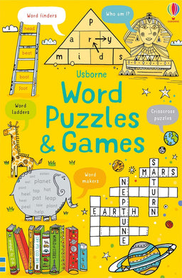 Word Puzzles & Games - Usborne