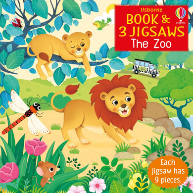 Book & Jigsaws: The Zoo - Usborne