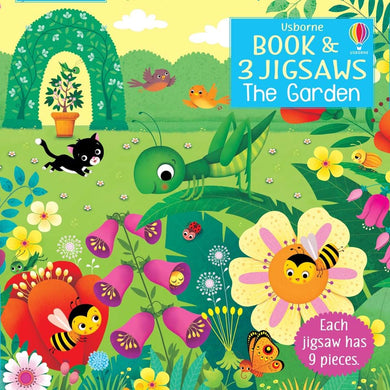 Book & Jigsaws: The Garden - Usborne