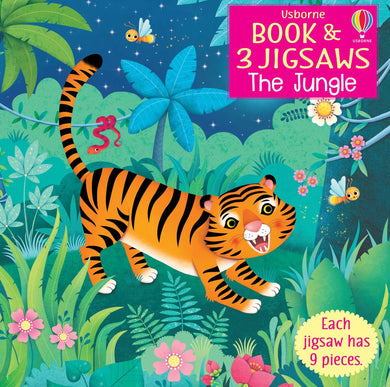 Book & Jigsaws: The Jungle - Usborne