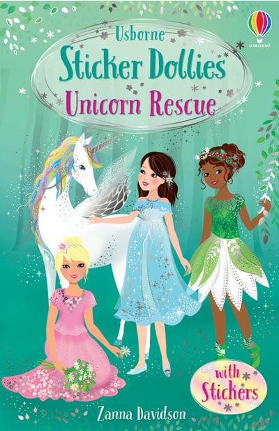 Sticker Dollies Story: Unicorn Rescue - Zanna Davidson