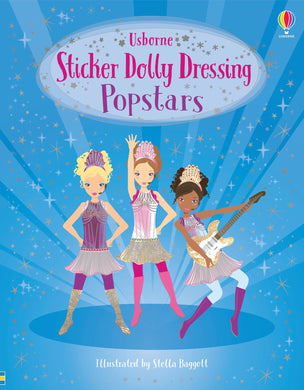 Sticker Dolly Dressing: Popstars - Usborne