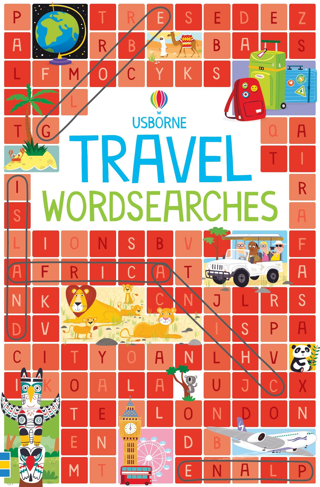 Travel Wordsearches - Usborne