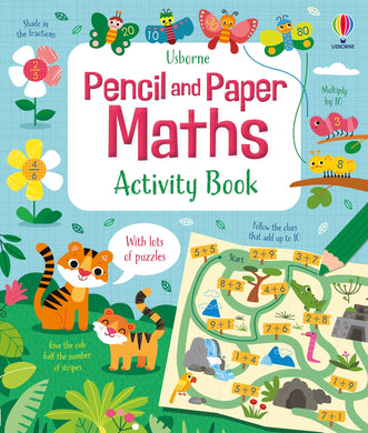 Usborne Pencil & Paper Maths Activity Bo - Usborne