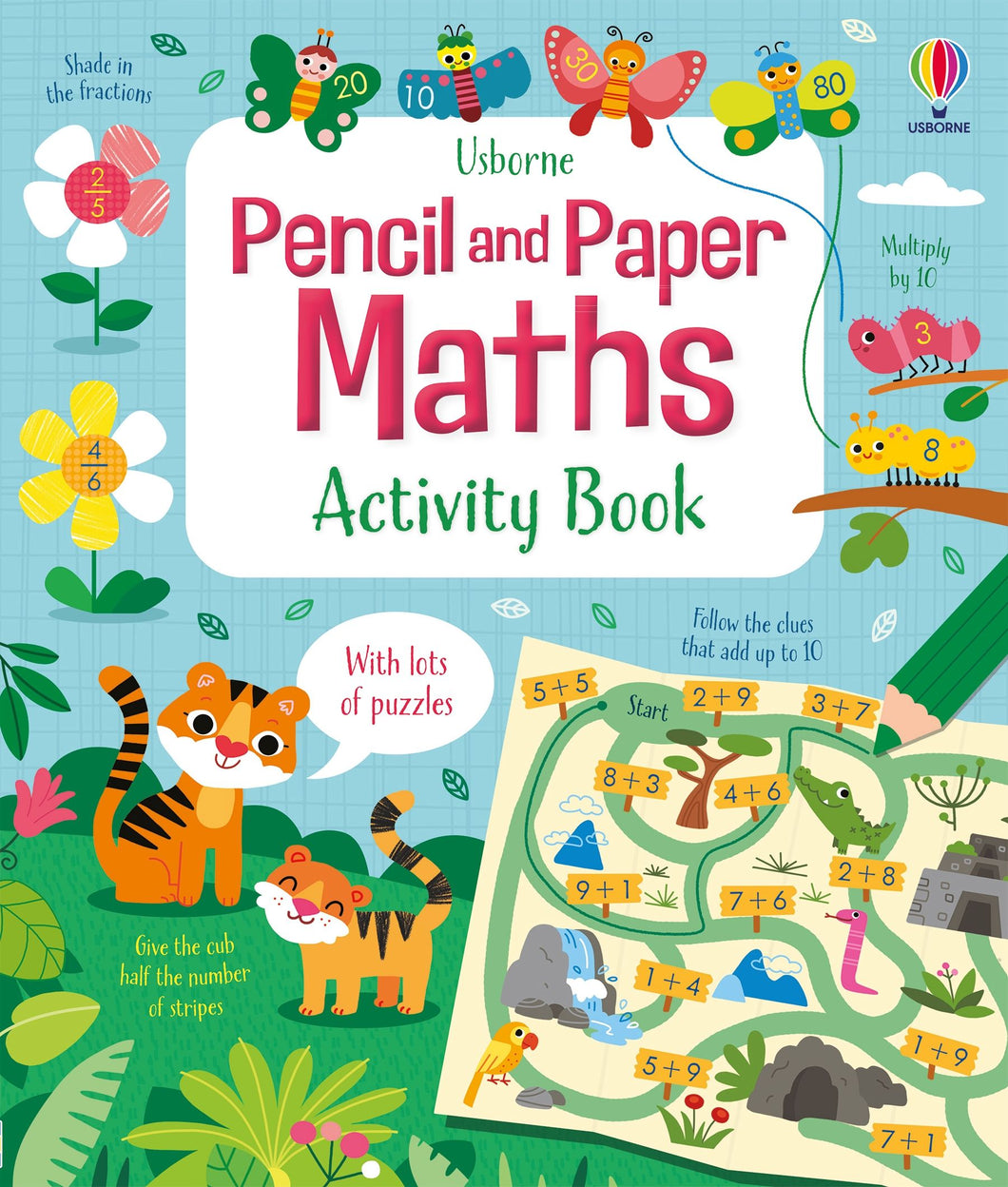 Usborne Pencil & Paper Maths Activity Bo - Usborne
