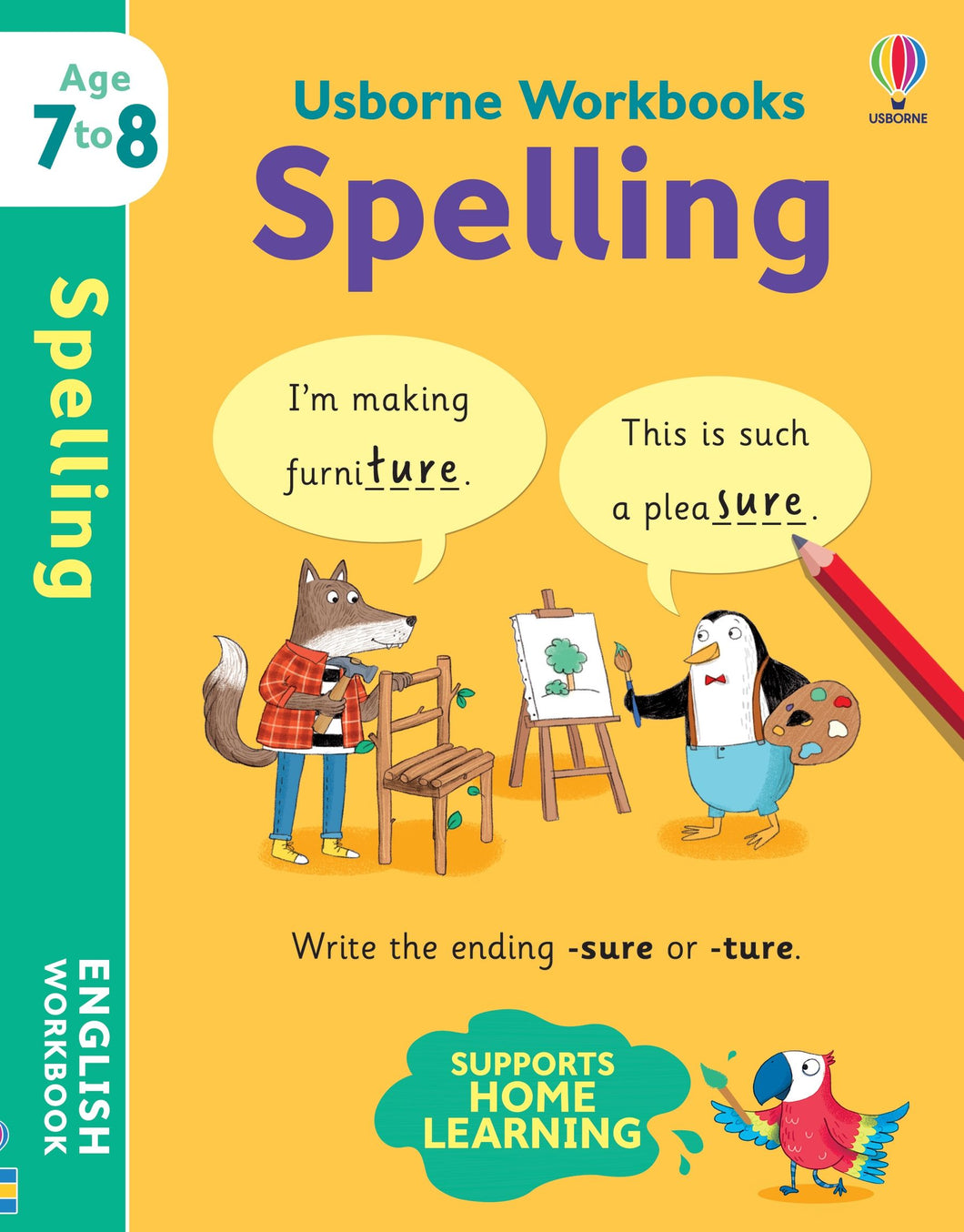 Usborne WB: Spelling 07-08 yrs - Usborne