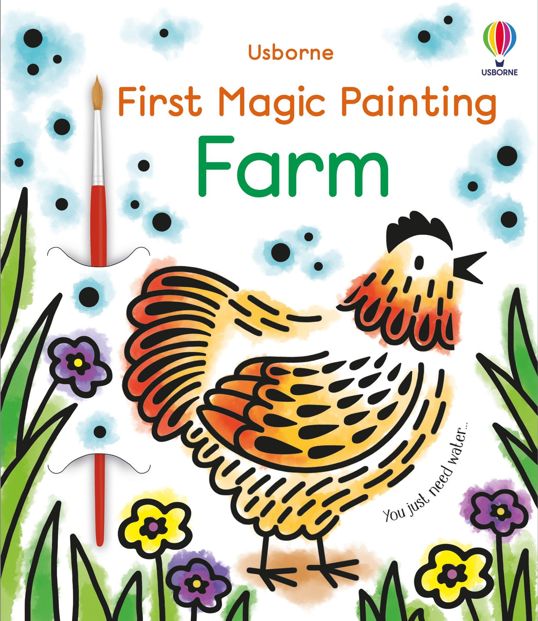 First Magic Painting: Farm - Usborne