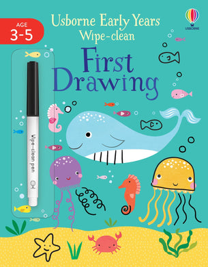 Early Years Wipe-clean: First Drawing - Usborne