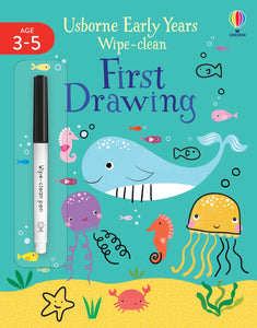 Early Years Wipe-clean: First Drawing - Usborne