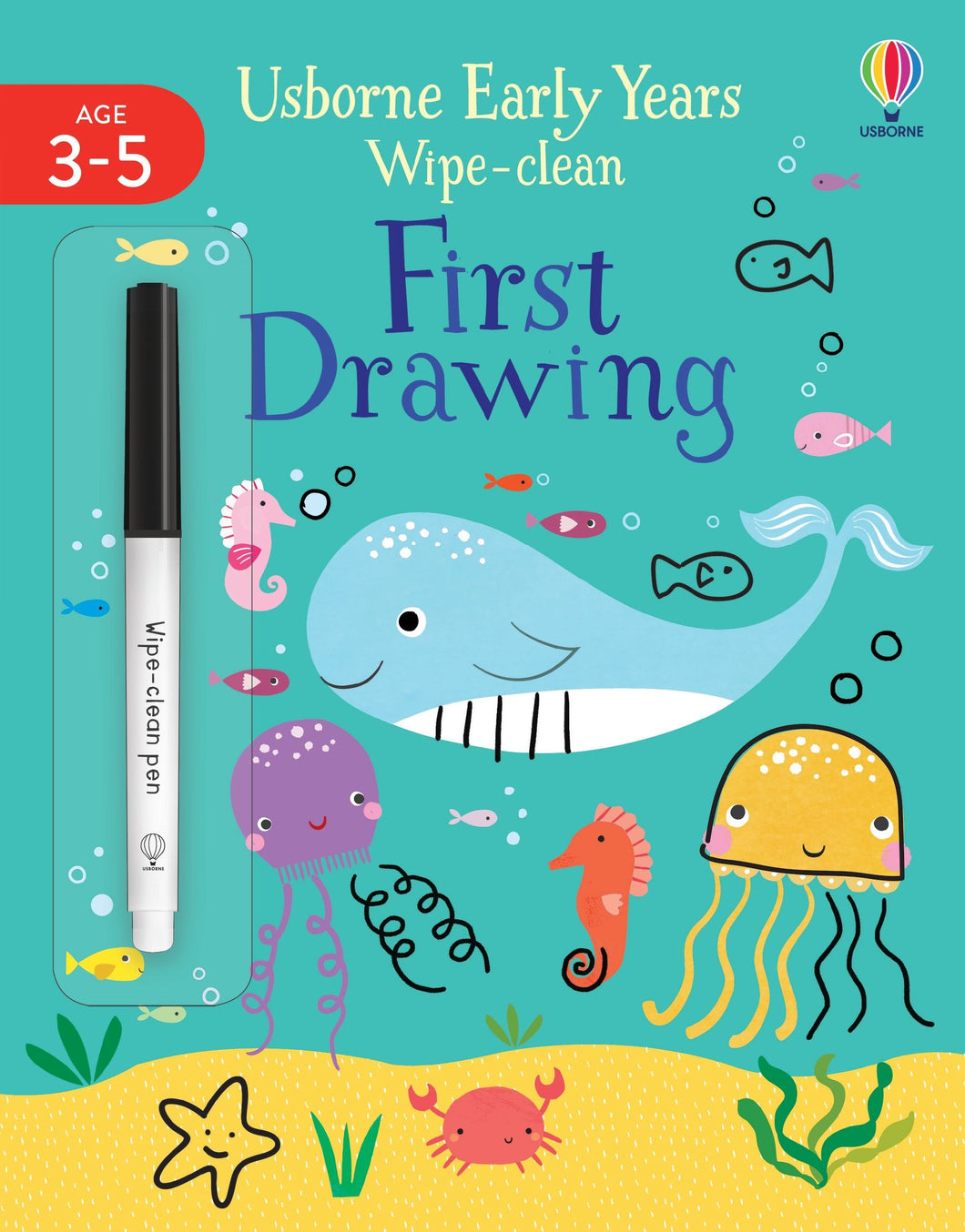 Early Years Wipe-clean: First Drawing - Usborne